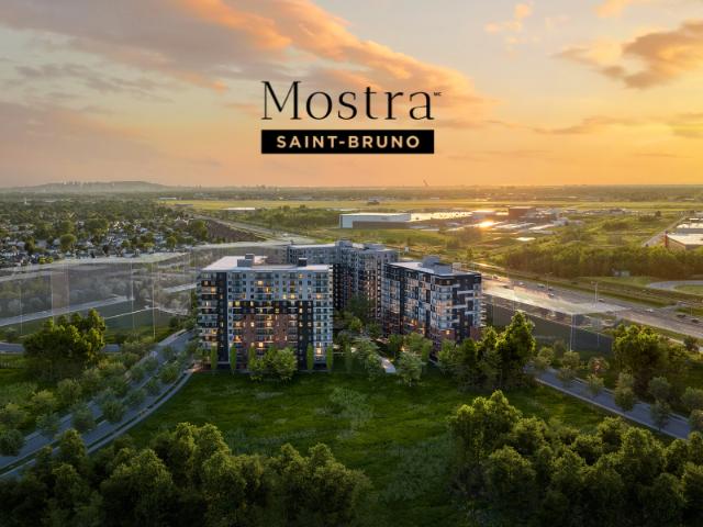 Mostra Saint Bruno, Affiniti Écoquartier 2 bedroom Apartment for Rent