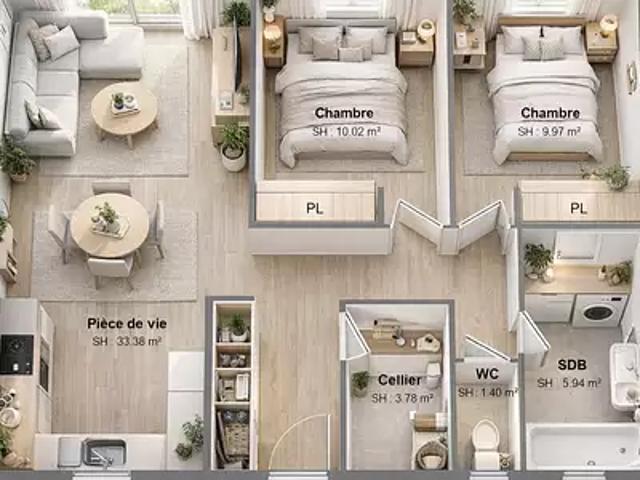 Mosnes 37530 Programme neuf maison neuf à vendre 4 pièces