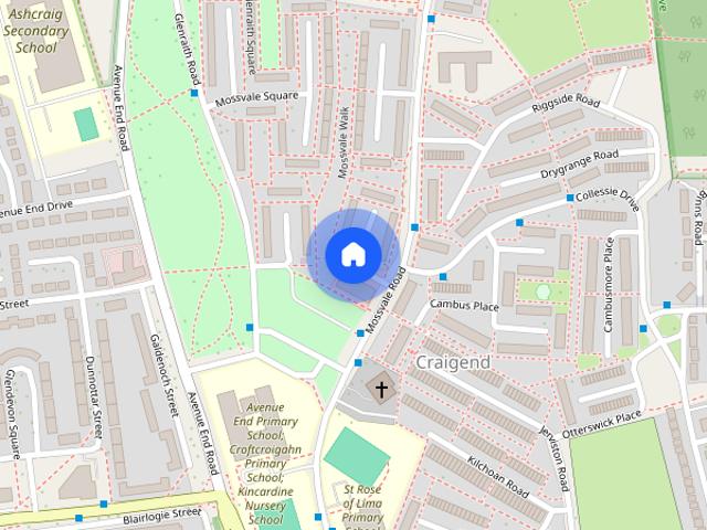 Mossvale Walk, Glasgow, Glasgow City