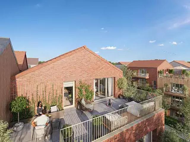 Mouvaux 59420 Programme neuf appartement neuf à vendre t2 PTZ+ TVA 5,5%