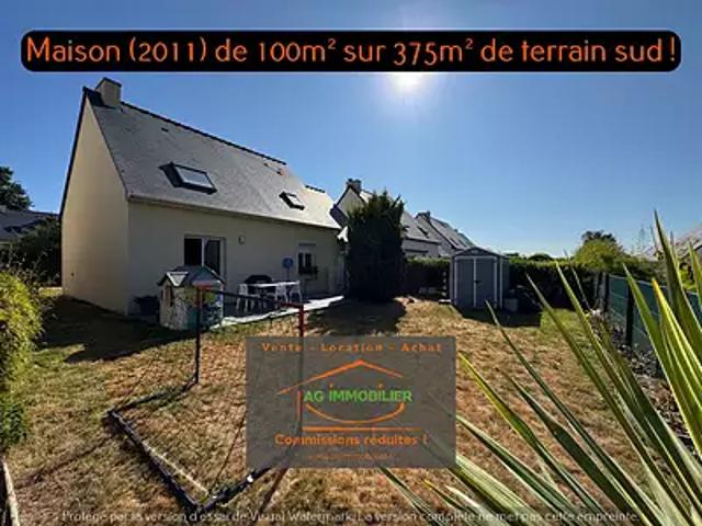 Mouazé 35250 Achat / Vente maison 6 pièces t6 terrasse parking