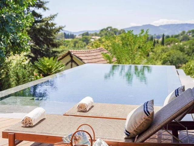 Mougins – Location longue durée | Villa contemporaine, 4 suites