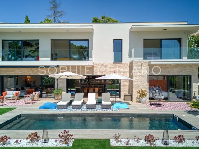 Mougins Villa Contemporaine Neuve Avec Aperçu Mer 224m² Mougins