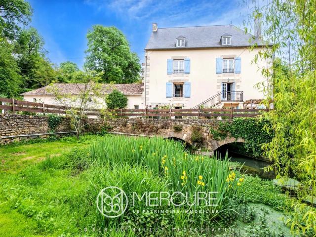 Moulin avec gîtes et chambres d’hôtes 400m² Vivonne