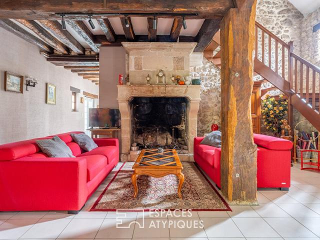 Moulin du 17ème siècle en Sud Touraine 427m² Saint Bauld