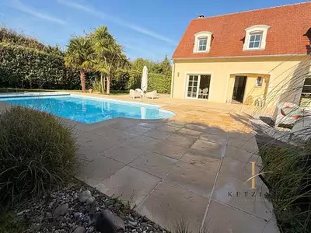 Moulins en Bessin 14740 Achat / Vente maison 5 pièces t5 piscine terrasse