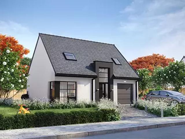 Moulins en Bessin 14740 Achat / Vente maison neuf 4 pièces t4