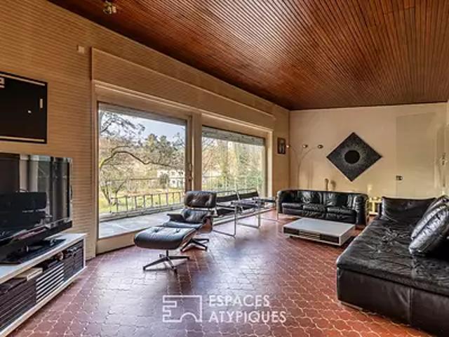 Moulins lès Metz 57160 Achat / Vente maison 11 pièces t11 au dernier étage terrasse