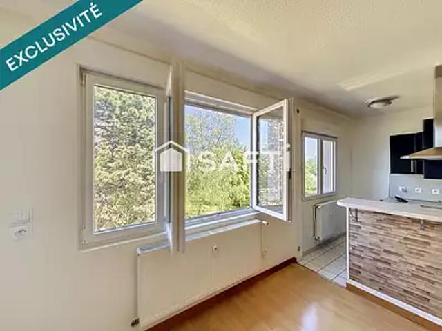Moulins lès Metz 57160 Achat / Vente appartement 2 pièces t2 parking