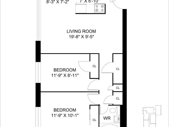 Mountain Apartments Apartment 2 Bedroom Apartment for Rent