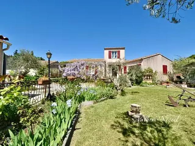 Mouriès 13890 Achat / Vente maison 5 pièces t5 piscine jardin