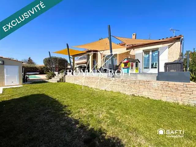 Moussac 30190 Achat / Vente maison 5 pièces t5 piscine terrasse