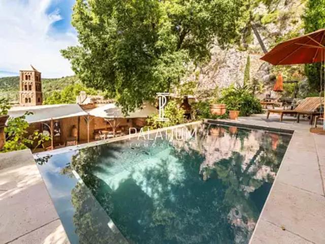 Moustiers Sainte Marie 04360 Achat / Vente maison 6 pièces t6 piscine