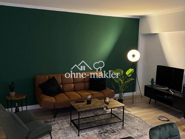 “Move in ready” möblierte 70 qm City‑Wohnung im Herzen von Wiesbaden ab 01.09