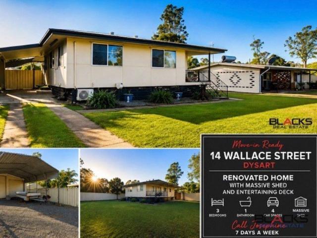 MOVE IN READY RENOVATED HOME WITH MASSIVE SHED AND ENTERTAINING DECK