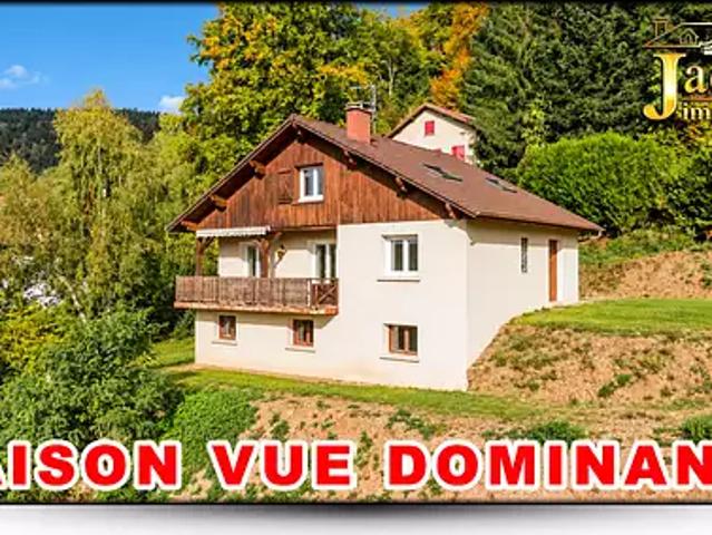 Moyenmoutier 88420 Achat / Vente maison 6 pièces t6 jardin terrasse