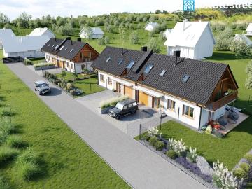 Dom 120 m2 z garażem i własnym ogrodem w Mnikowie