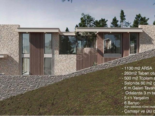MUĞLA ULA ÇITLIKTA SATILIK LÜKS VİLLA PROJESİ