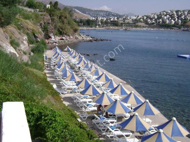 Muğla Bodrum Bağlada Denize Sıfır Sitede Kiralık Daire