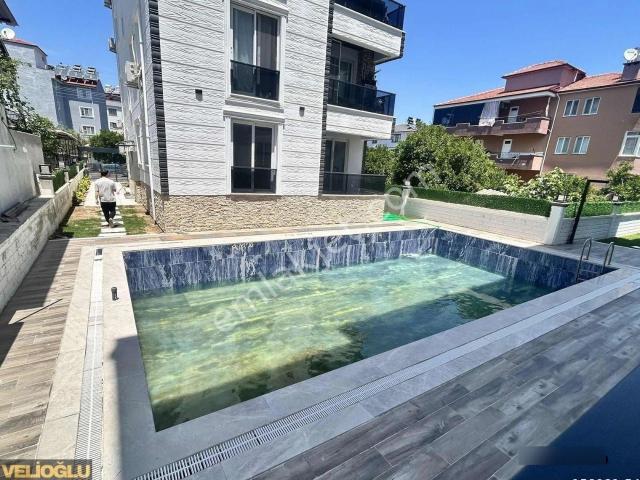 Muğla Dalaman Merkezde Kiralık Havuzlu Uzun Dönem 1+1 Daire