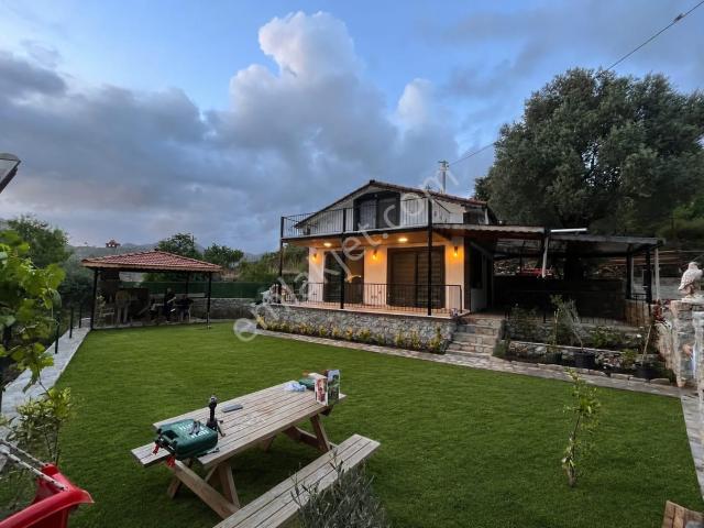Muğla Marmaris Bayır Da Kiralık Müstakil Eşyalı Sıfır Bahçeli Ev