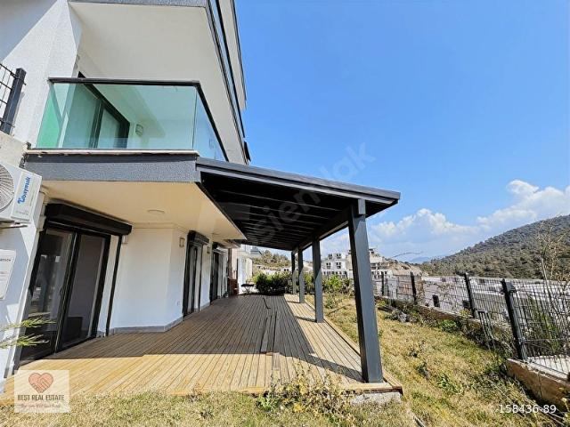 MUĞLA MİLAS İRİS DE SIFIR DOĞA MANZARA LI 2+1 SATILIK BAHÇE KATI