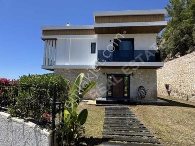 Muğla Ortaca Sarıgerme'de Full Deniz Ve Doğa Manzaralı Villa