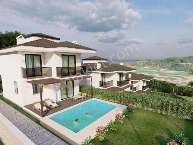 Muğla Sarıgerme'de Satılık 4+1 Deniz Manzaralı Havuzlu Villa
