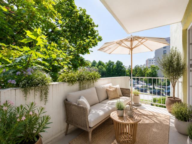 MÜNCHNER IG: ERSTBEZUG nach Modernisierung 2 Z. Wohnung mit Südbalkon in Neuhausen Nymphenburg!