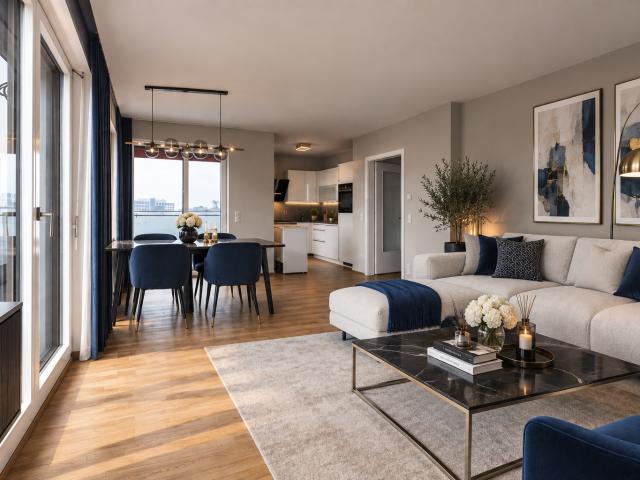 MÜNCHNER IG: Schwabinger Wohntraum mit Weitblick – 3 4 Zimmer & private Dachterrasse !