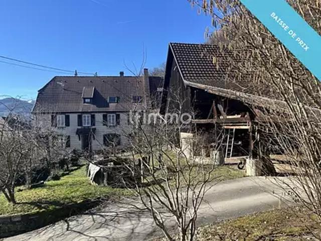 Munster 68140 Achat / Vente maison 14 pièces t14 terrasse