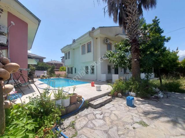 Mugla Dalyan Da Yüzme Havuzlu 70m2, 2+1, Eşyalı Giriş Kat Daire Satılık