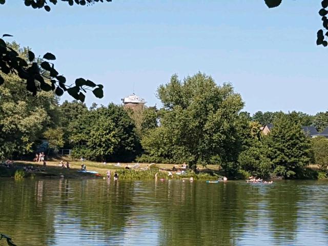 Mühle mit Gewerbe und Wohnen an Badesee