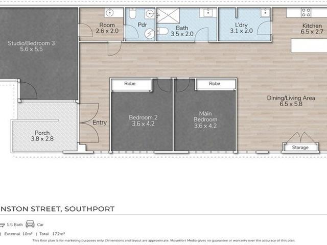Multi Use Home + Wheelchair Access + Front room could be used as Home office/salon