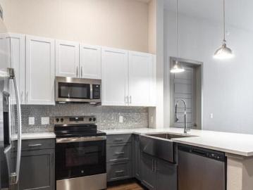 Dallas County, Texas, Texas, USA - Equipped kitchen