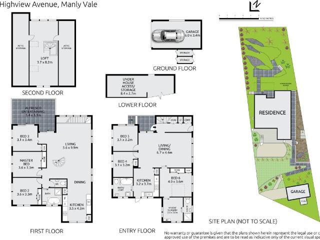Multi generational living with ocean & district views