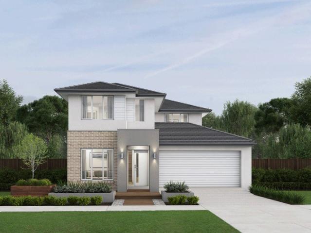 Multiple living spaces and a second floor dedicated to bedrooms make the Maleny the perfect family home