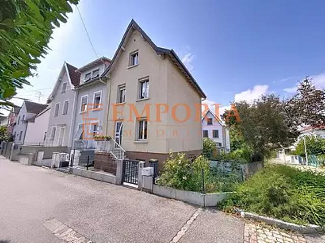 Mulhouse 68100 Achat / Vente maison 6 pièces t6 terrasse parking