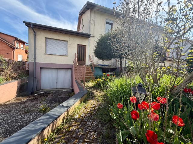 MULHOUSE CITE Maison F4 avec jardin et garage 89 000 €