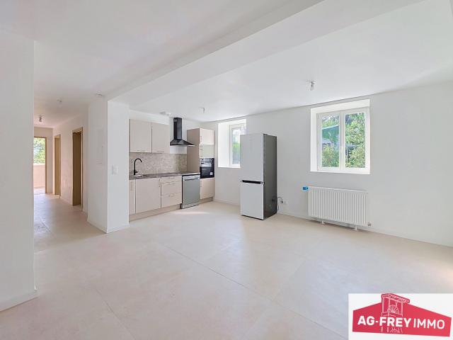 MULHOUSE DORNACH Appartement F4 80 m2 avec grand jardin privatif, terrasse, garage et cave
