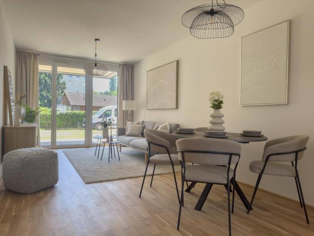 MUR RESORT! SONNIGE 3 ZIMMER WOHNUNG MIT GARTEN UND PARKPLATZ