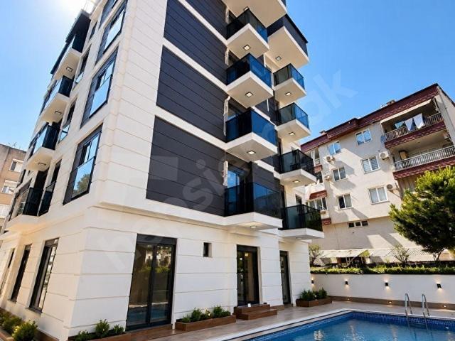 MURATPAŞA GÜVENLİK MAH. HAVUZLU SIFIR 1+1 SATILIK DAİRE