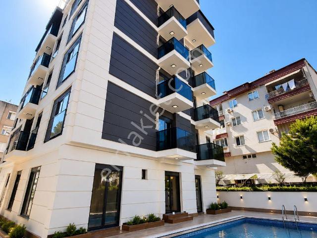 Muratpaşa Güvenlik Mah. Havuzlu Sıfır 1+1 Satılık Daire
