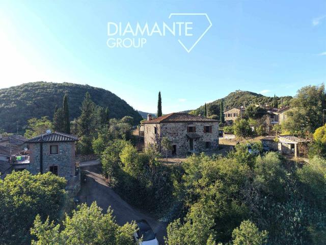 Murlo SI, vicinanze: Colonica in pietra su due livelli di. 230m² Murlo