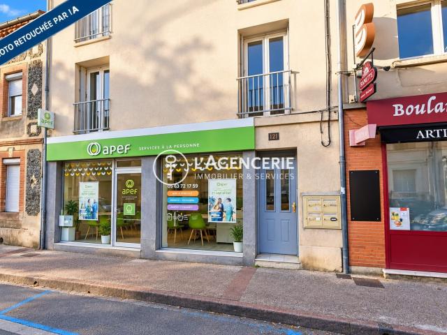 Murs commerciaux loués – avenue Colonel Teyssier 65m² Albi