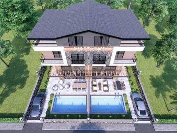 Müstakil Bahçe Ve Havuzlu Sıfır 10 Güne Teslim 3+1 Villa