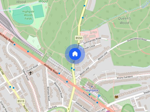 Muswell Hill Road, Highgate