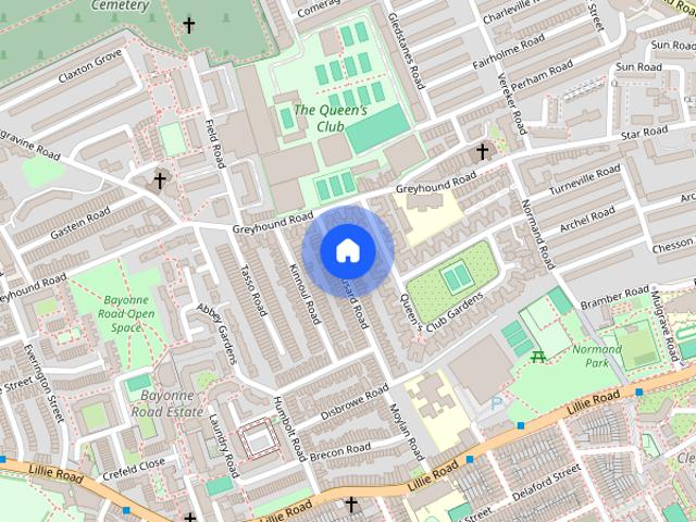 Musard Road, Barons Court