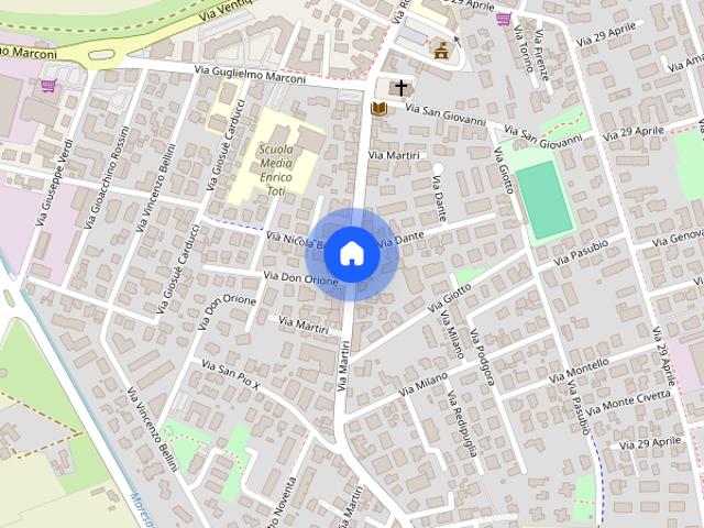 Musile, appartamento 3 camere, garage e posto auto