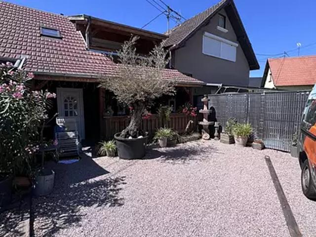Mussig 67600 Location appartement 3 pièces t3 terrasse parking